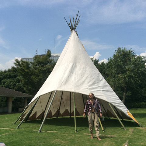 Tipi pole shop for sale