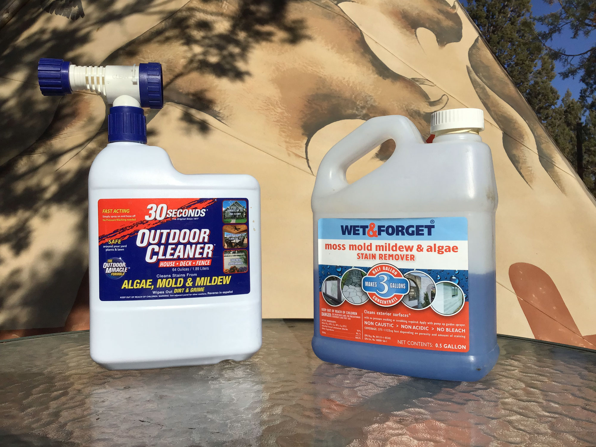 Wet & Forget Moss, Mold, Mildew, & Algae Stain Remover - 0.5 gal